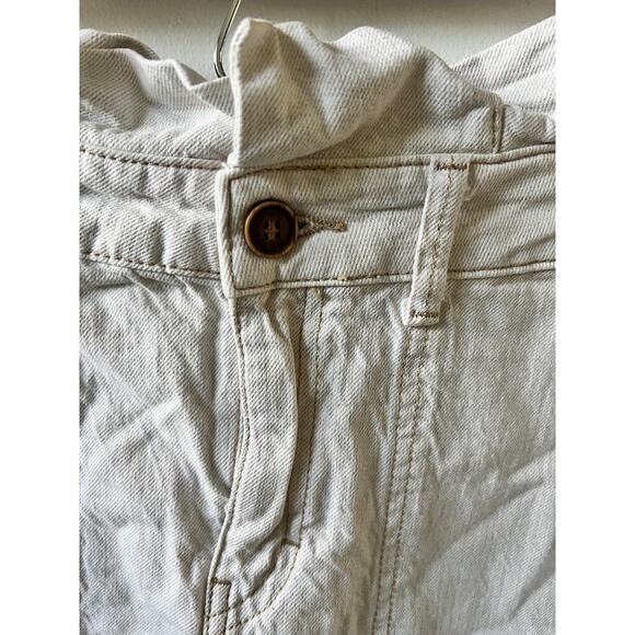 Free People denim white skirt women's size 4 - Picture 3 of 5